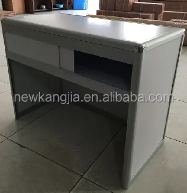 Fast Setup Repeat Usage Modular Reception Desk For expo