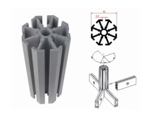 Reliable Quality Aluminum Tension Lock for Exhibition System booth